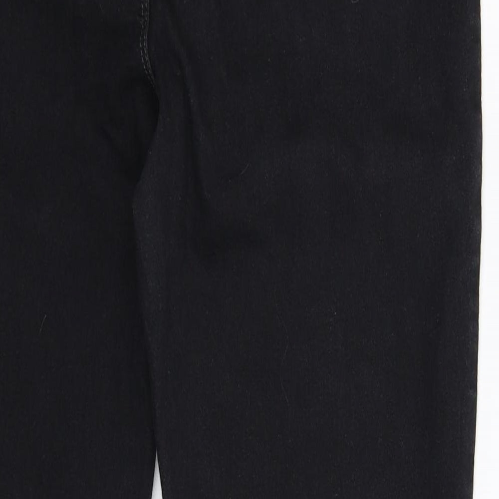 Pep&Co Womens Black  Denim Jegging Jeans Size 14 L28 in