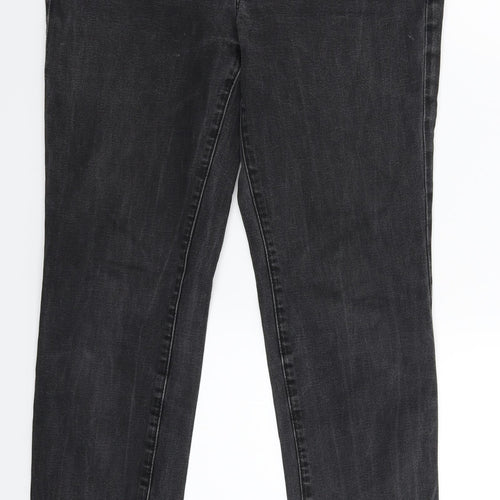 Gap Womens Black  Denim Skinny Jeans Size 14 L29 in