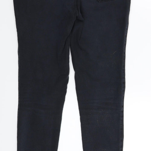 Preworn Womens Black  Denim Jegging Jeans Size 30 in L30 in
