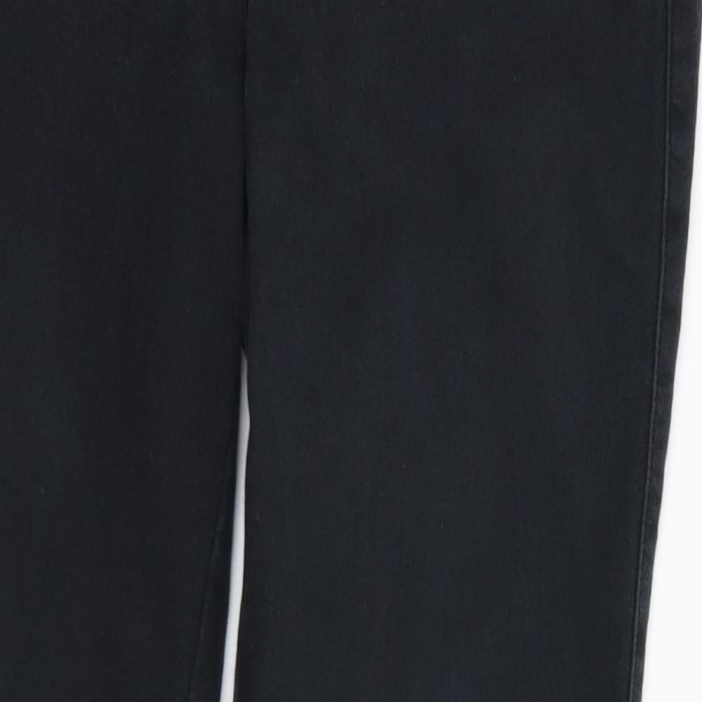 Preworn Womens Black  Denim Jegging Jeans Size 30 in L30 in