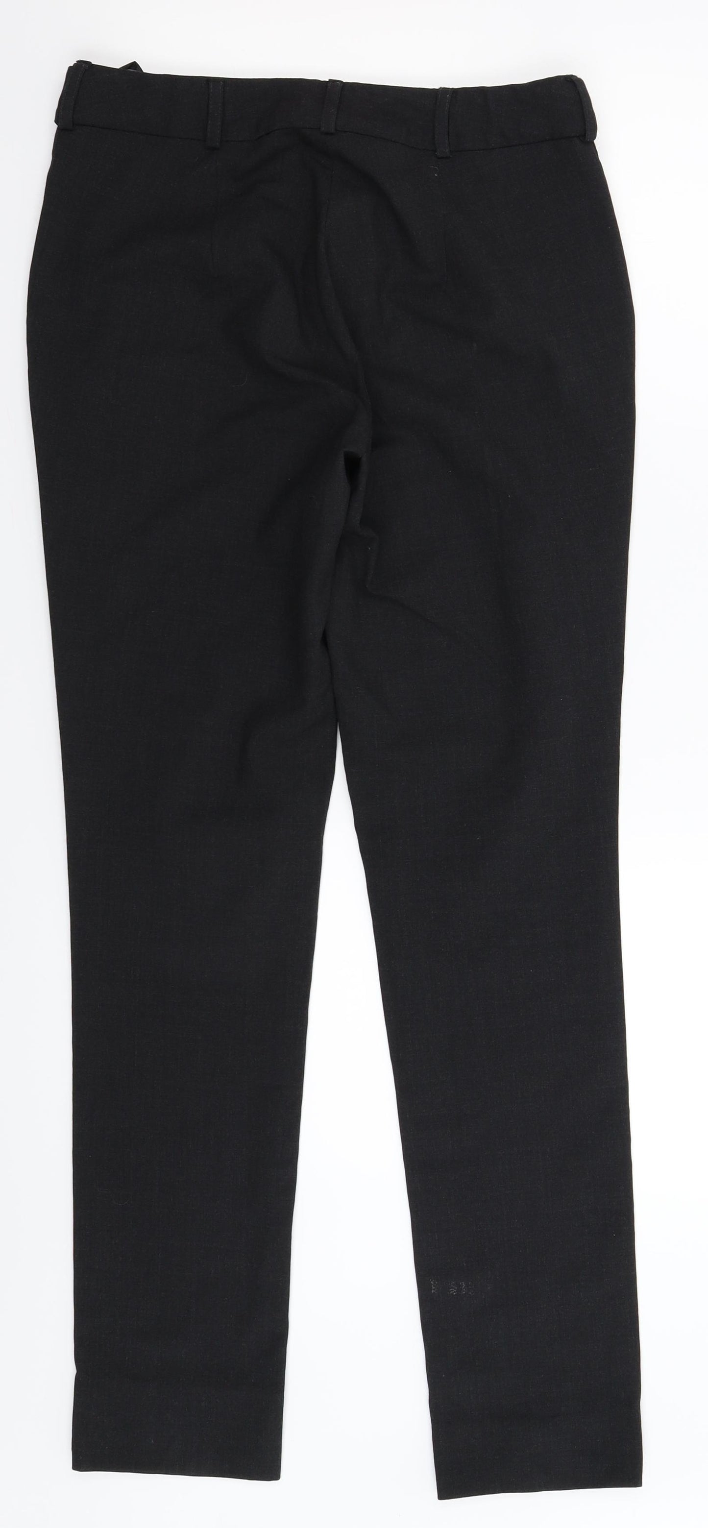 Simon Jersey Womens Grey   Dress Pants Trousers Size 8 L31 in