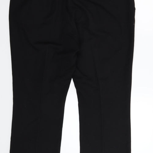 Preworn Womens Black   Trousers  Size 14 L29 in