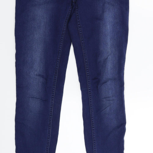 H&M Womens Blue  Denim Jegging Jeans Size 6 L29 in