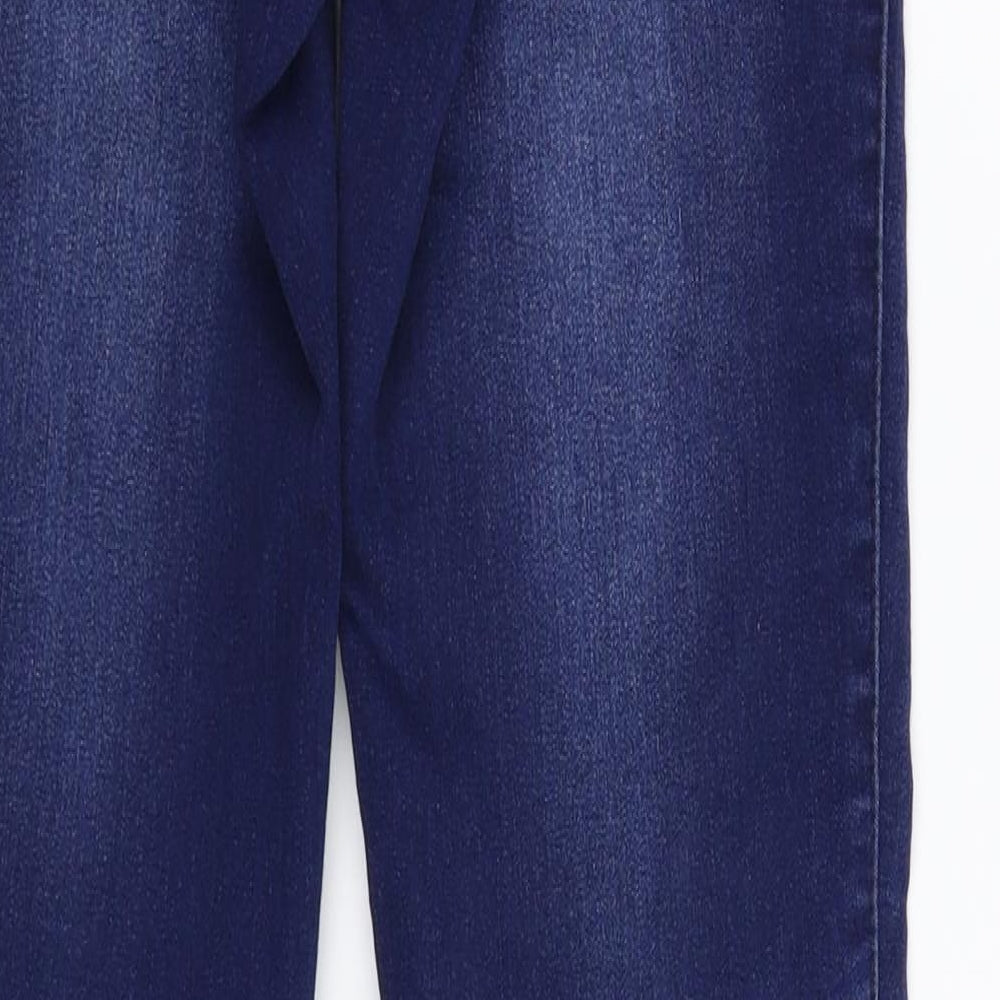 H&M Womens Blue  Denim Jegging Jeans Size 6 L29 in