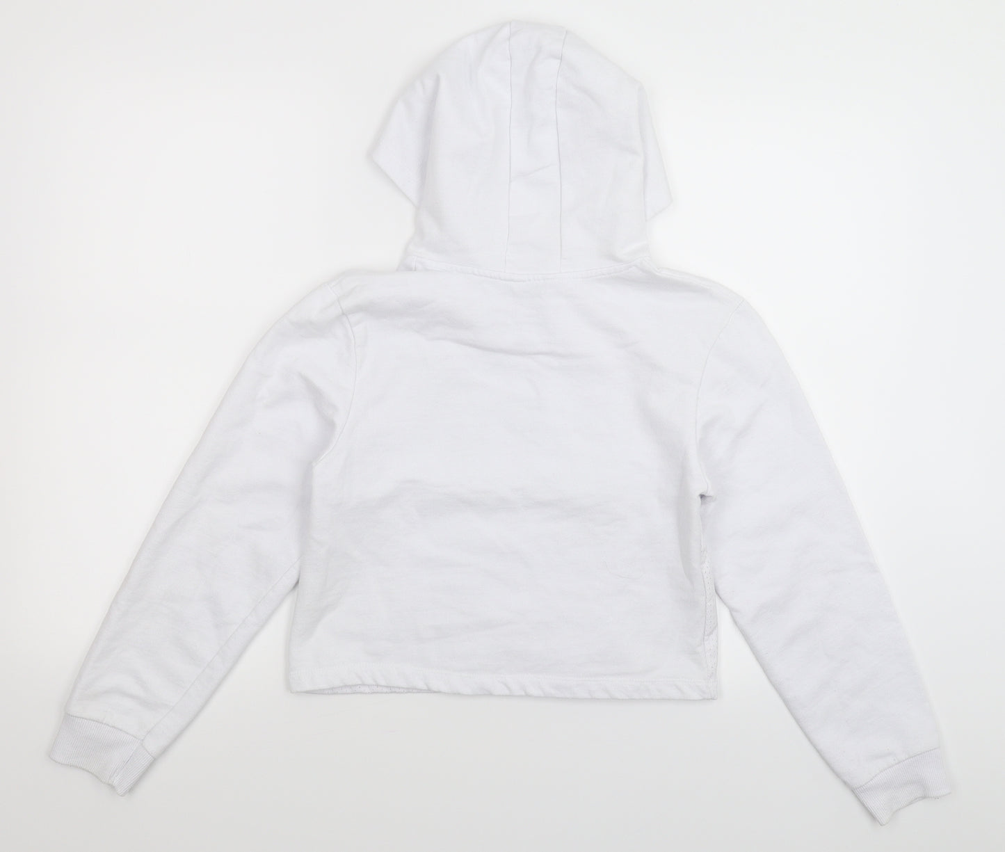 Primark Girls White   Pullover Hoodie Size 10-11 Years