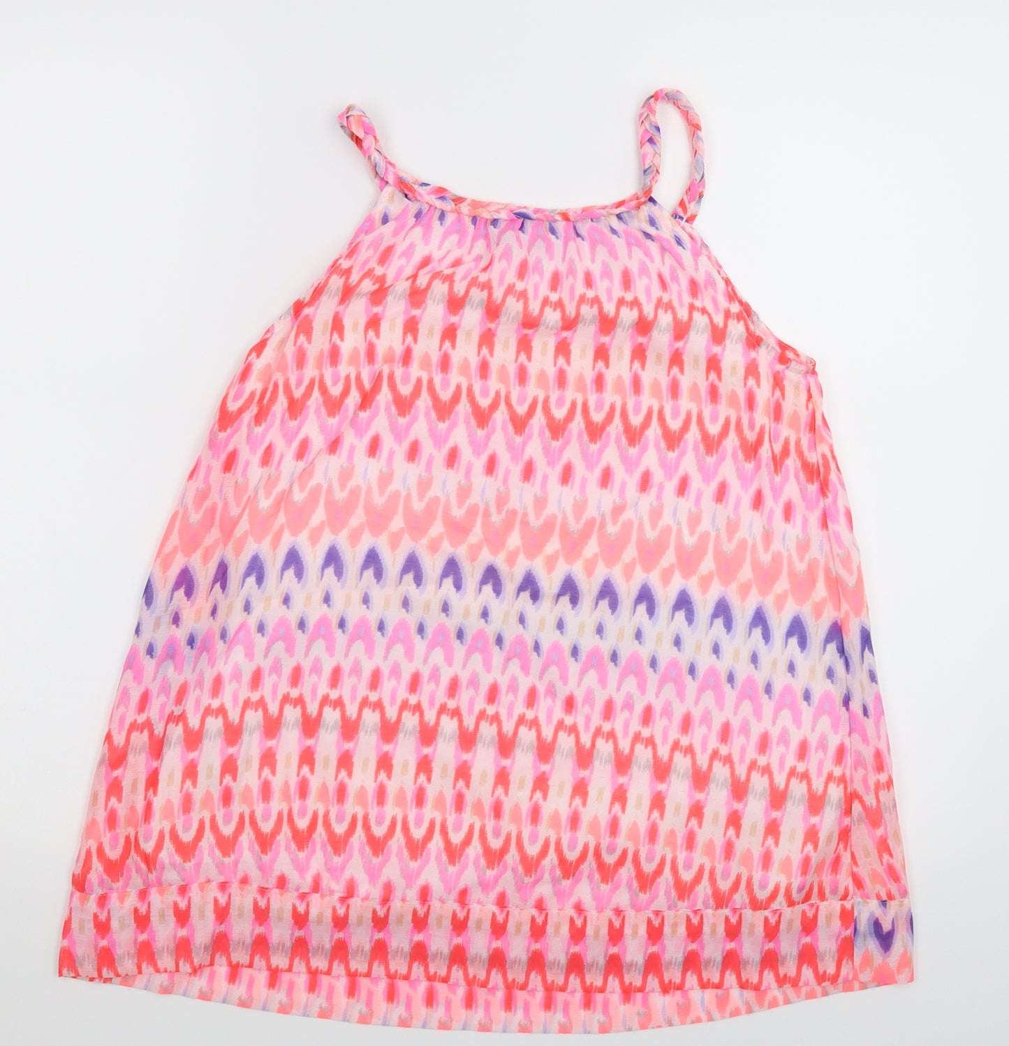 George Girls Multicoloured   Tank Dress  Size 12 Years