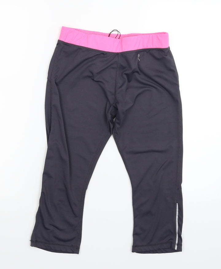Atmopshere Womens Grey Cropped Leggings Size 8 L18 in
