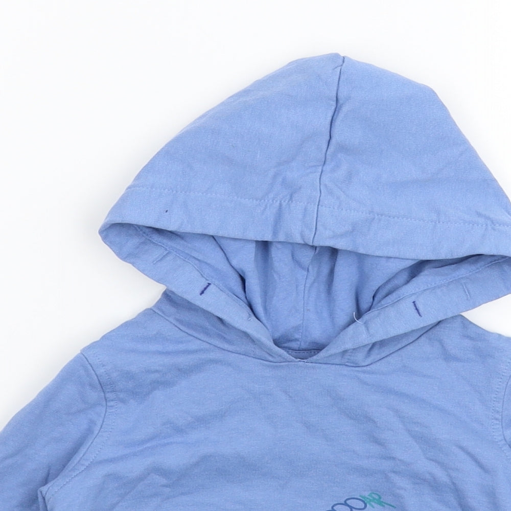 Lily & Dan Boys Blue   Pullover Hoodie Size 3-4 Years