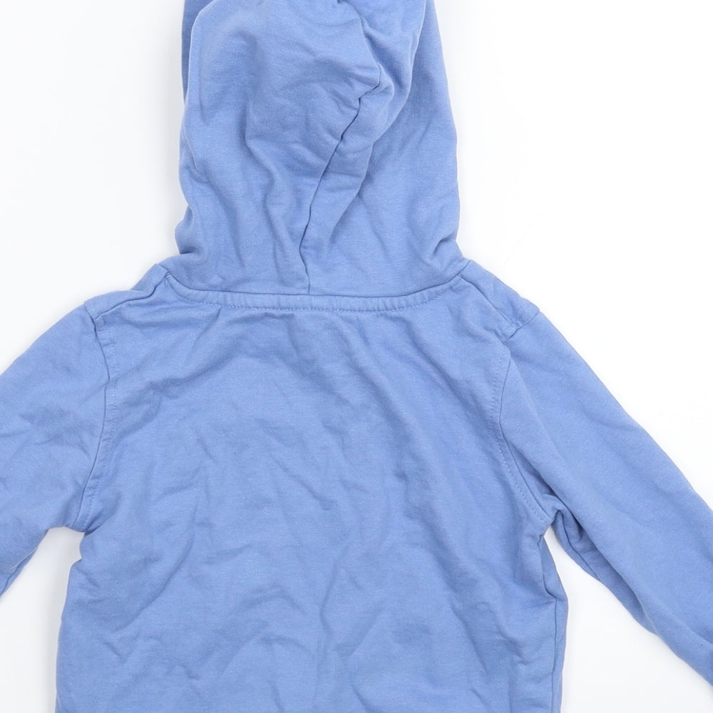 Lily & Dan Boys Blue   Pullover Hoodie Size 3-4 Years