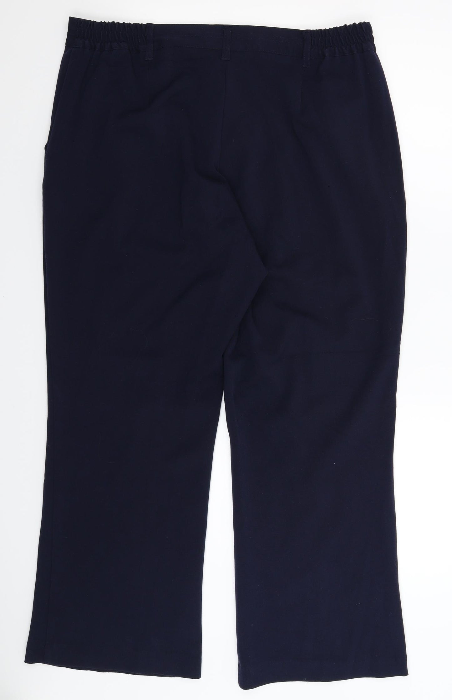 Anna Rose Womens Blue   Trousers  Size 20 L28 in