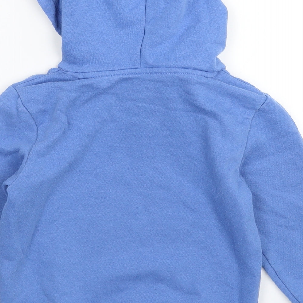 H&M Boys Blue   Pullover Hoodie Size 5-6 Years