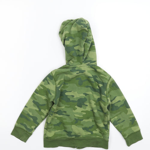 Gap Boys Multicoloured Camouflage  Full Zip Hoodie Size 3 Years
