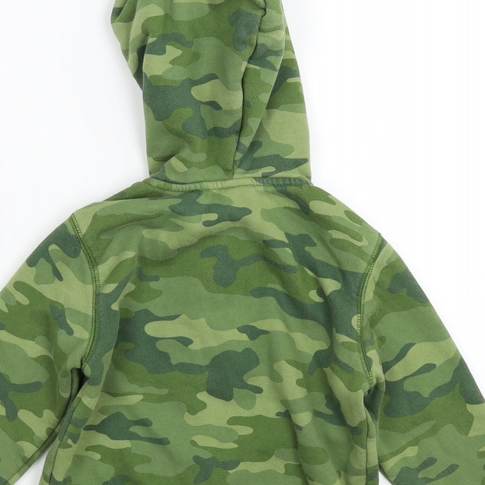 Gap Boys Multicoloured Camouflage  Full Zip Hoodie Size 3 Years