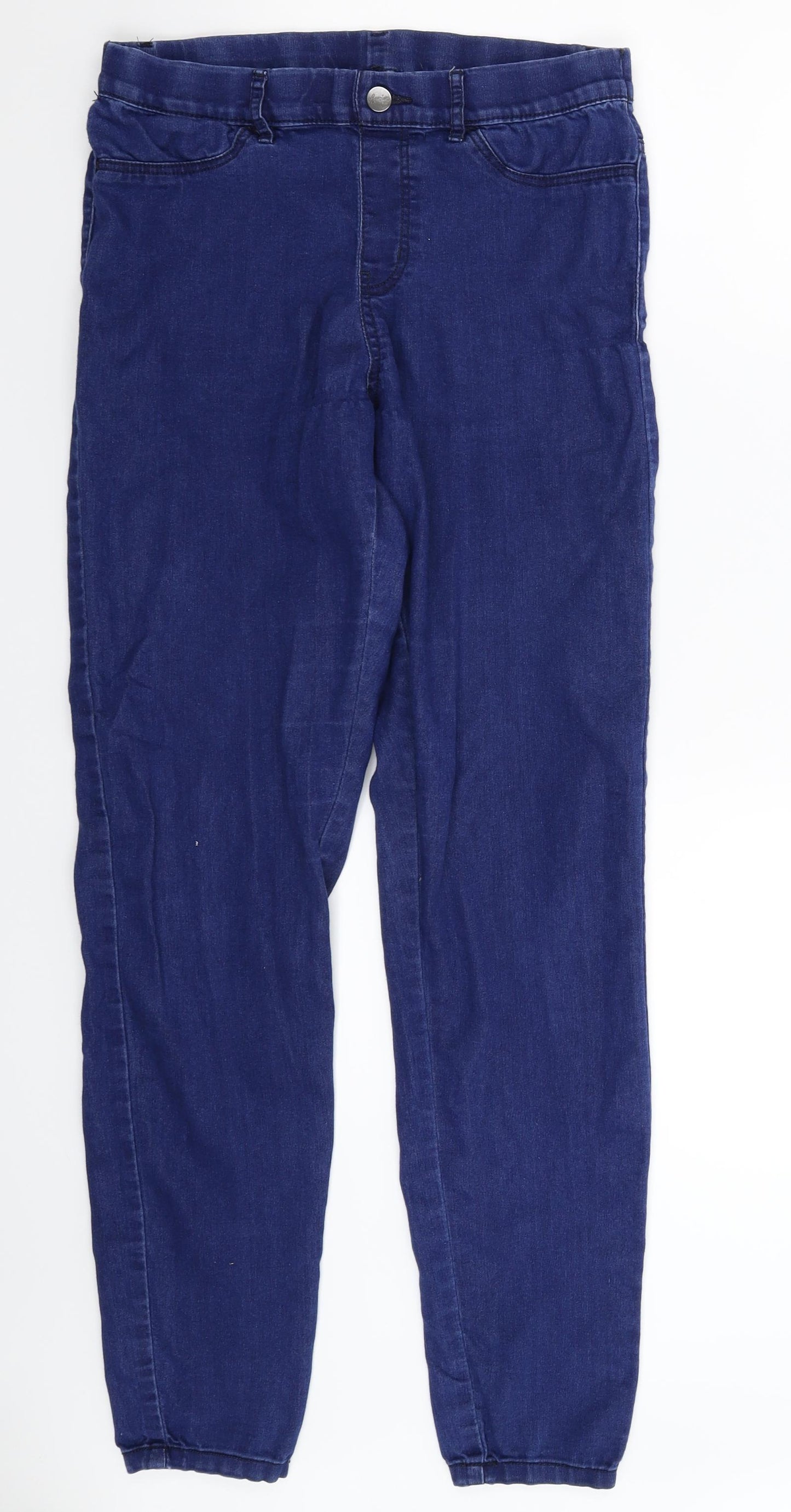 ESMARA Womens Blue  Denim Jegging Jeans Size 12 L31 in