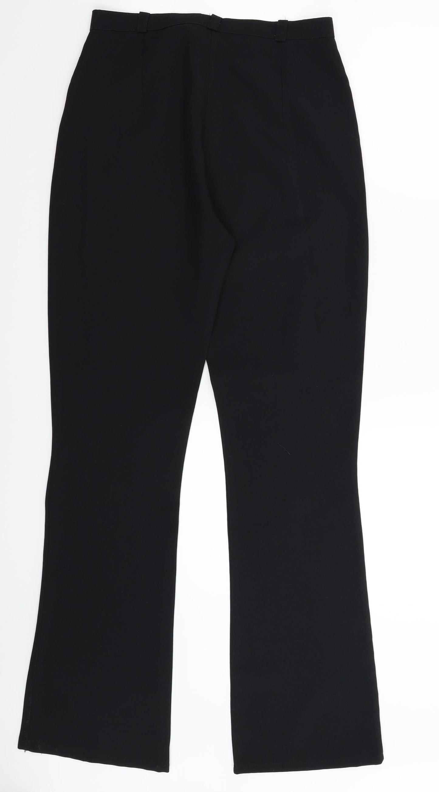 Preworn Womens Black   Trousers  Size 10 L30 in