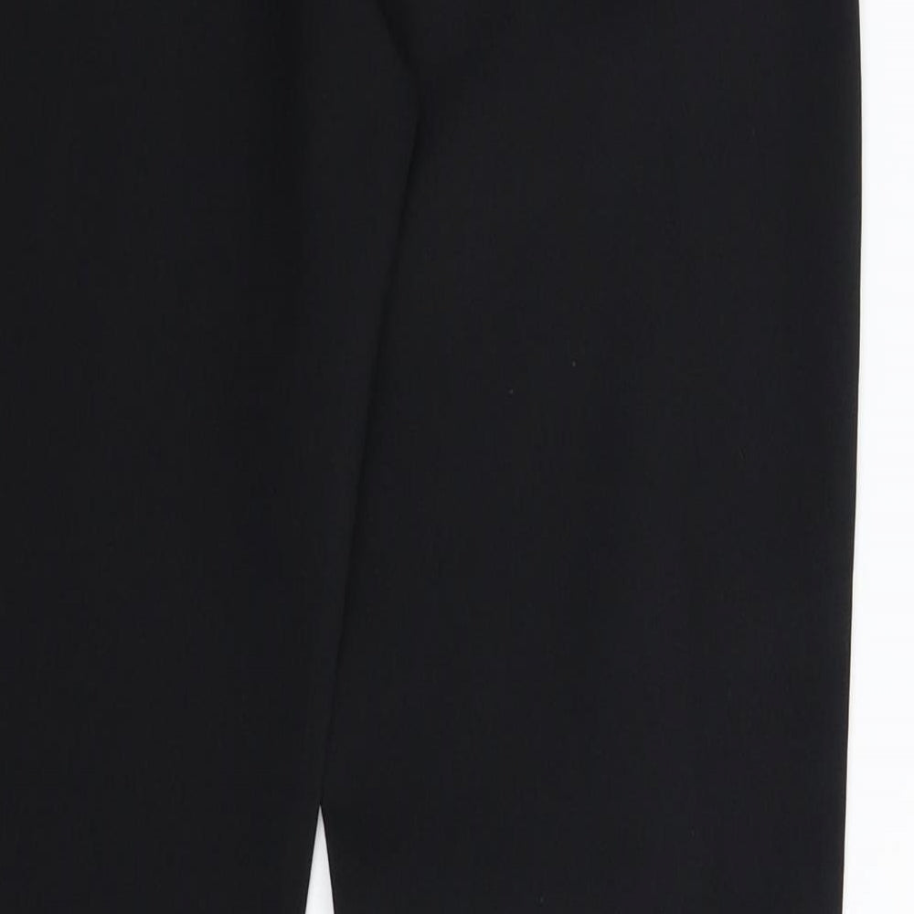 Preworn Womens Black   Trousers  Size 10 L30 in