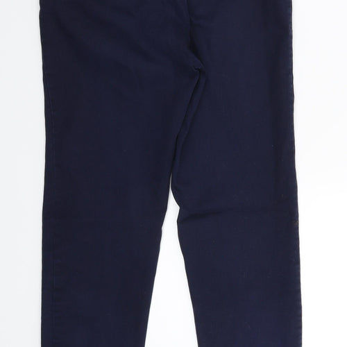 H&M Womens Blue   Trousers  Size 10 L26 in