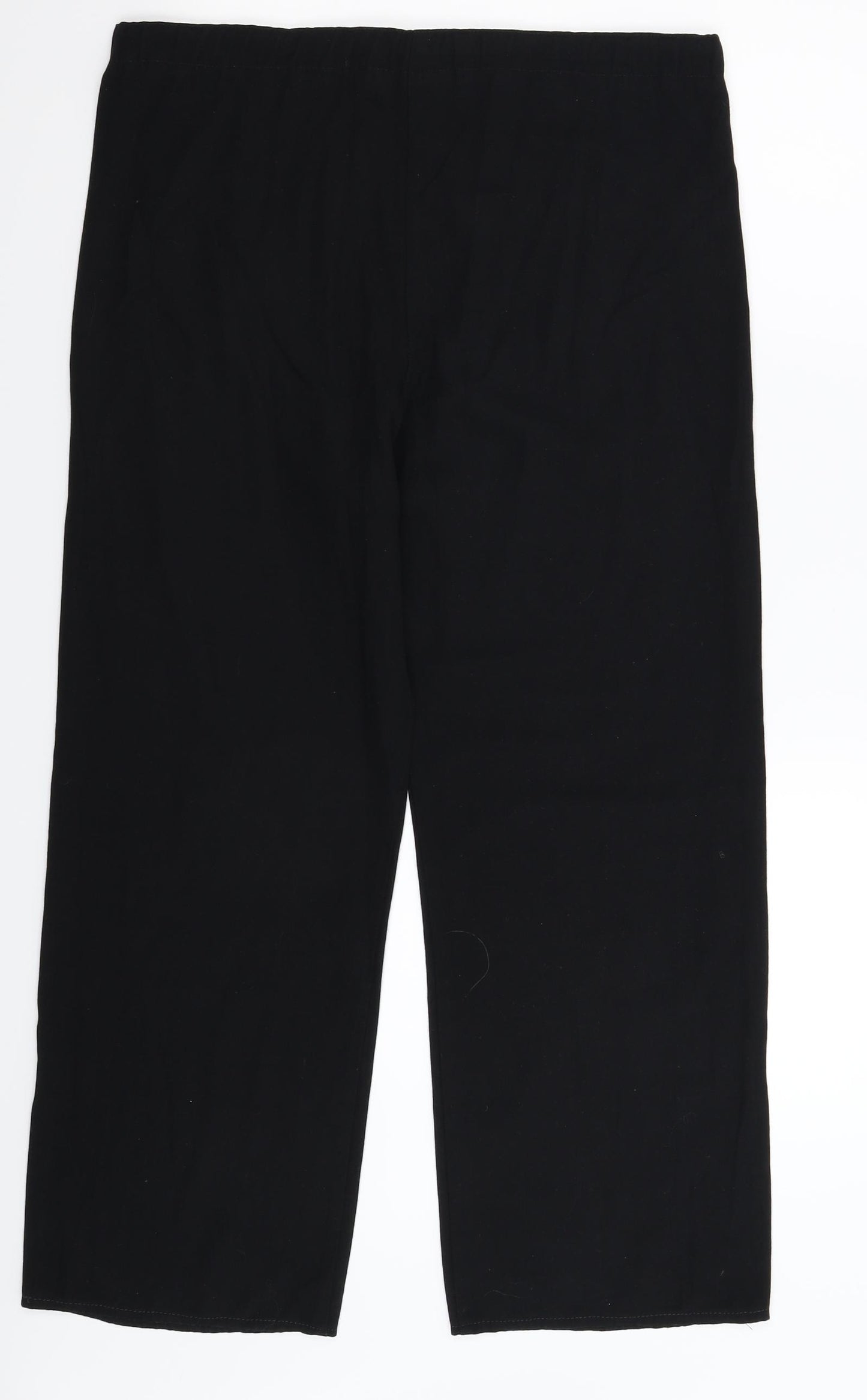 AS Design Womens Black   Trousers  Size 12 L25 in