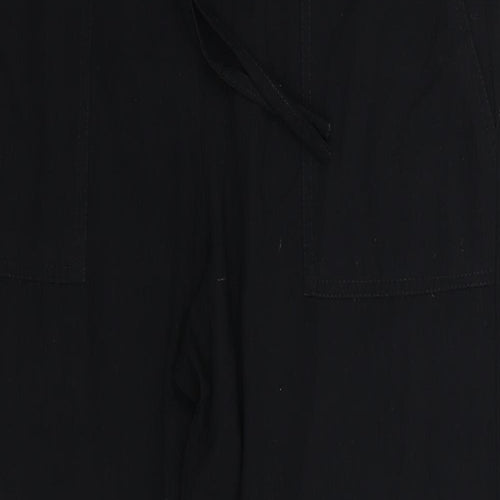 AS Design Womens Black   Trousers  Size 12 L25 in