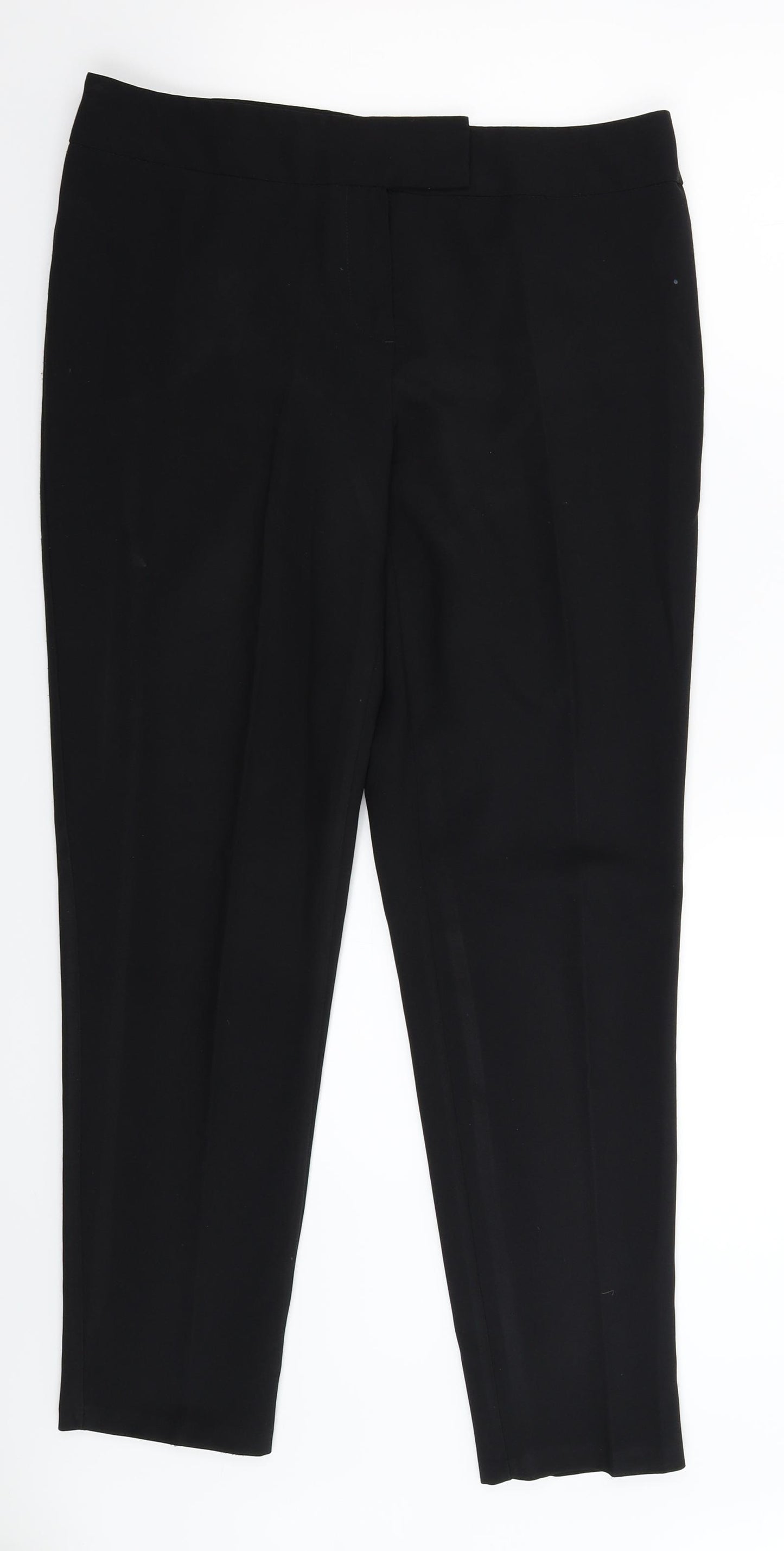 George Womens Black   Trousers  Size 12 L30 in