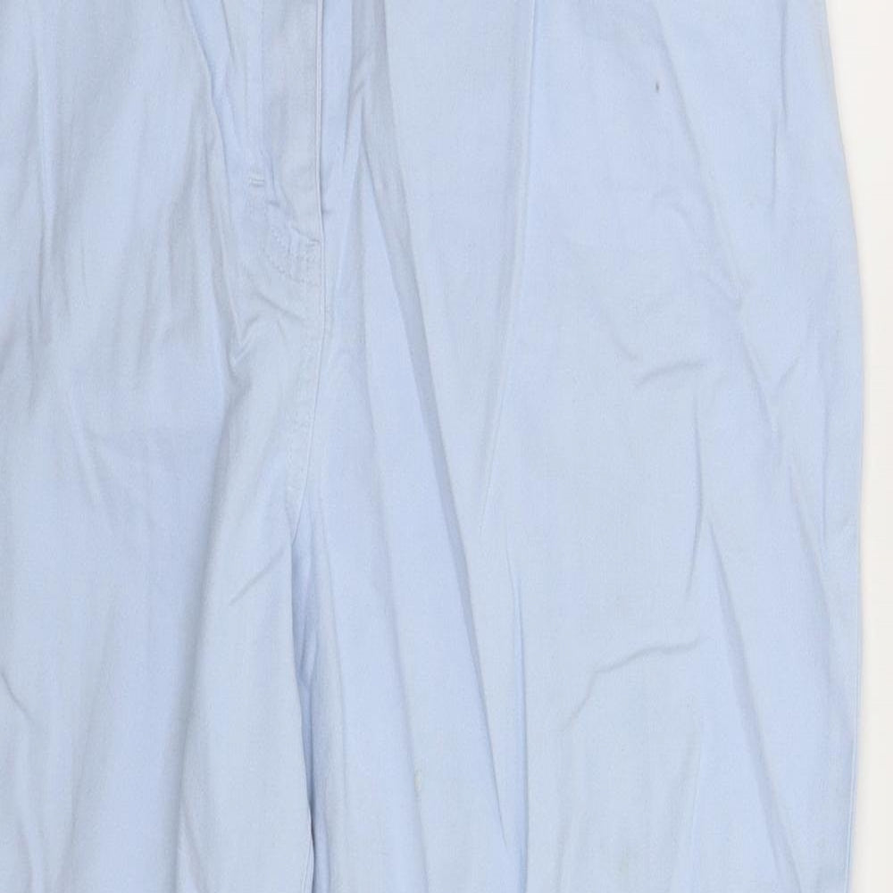 Damart Womens Blue   Trousers  Size 16 L28 in