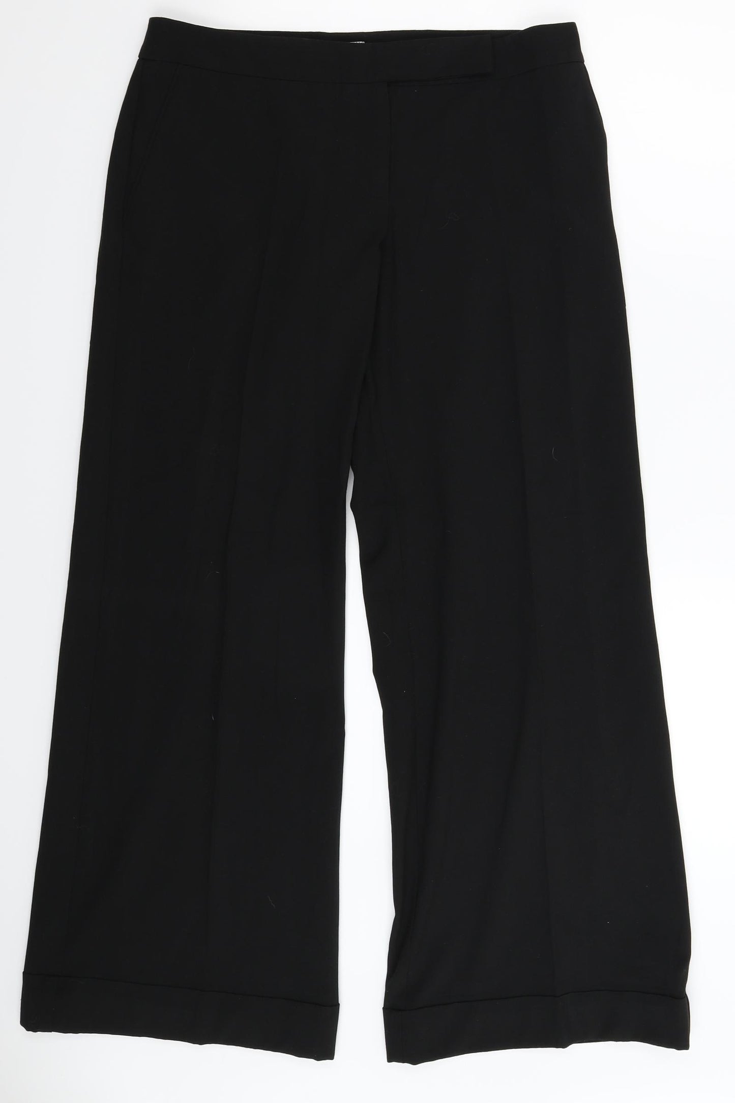 Warehouse Womens Black   Trousers  Size 10 L30 in
