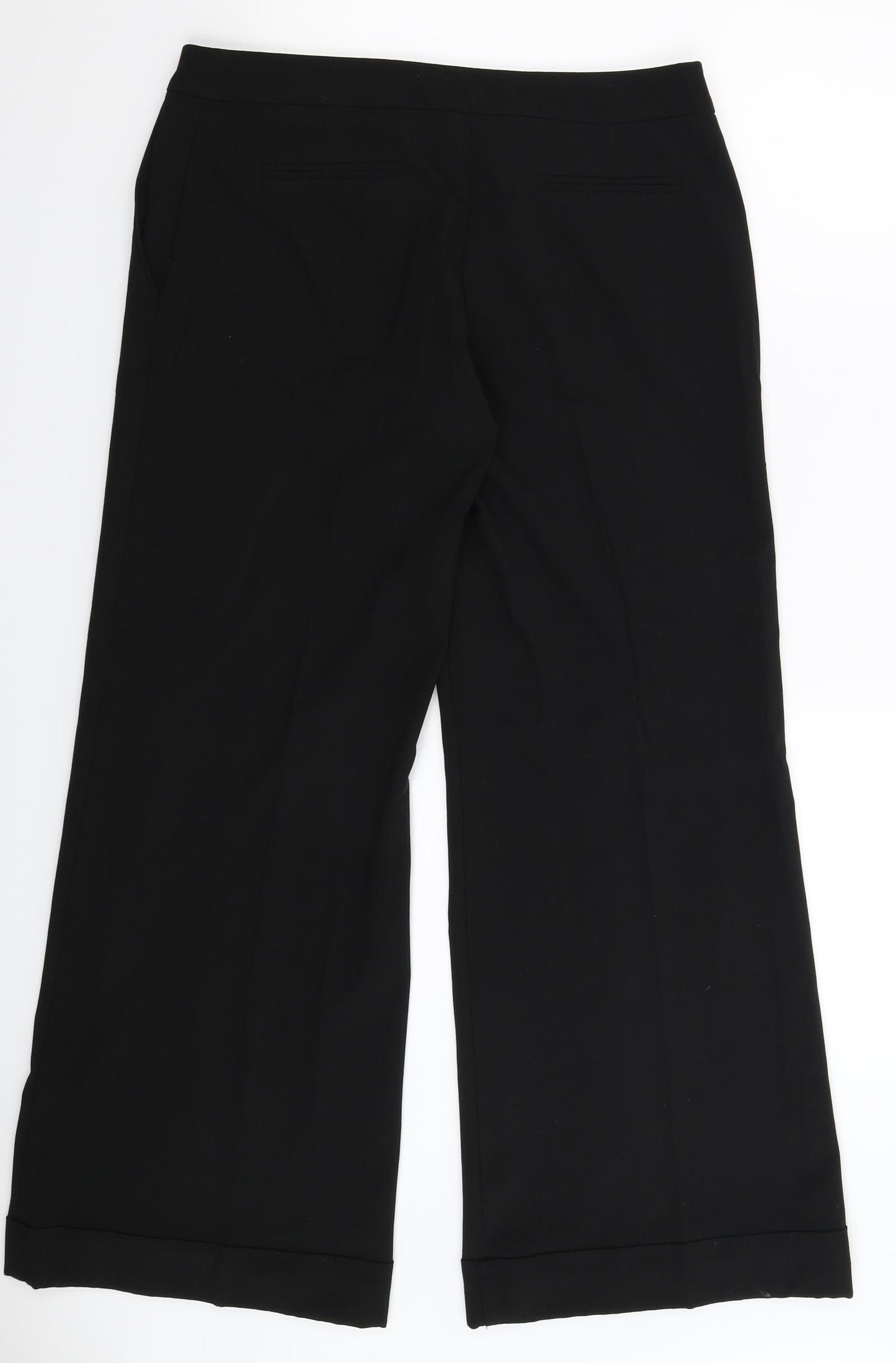 Warehouse Womens Black   Trousers  Size 10 L30 in