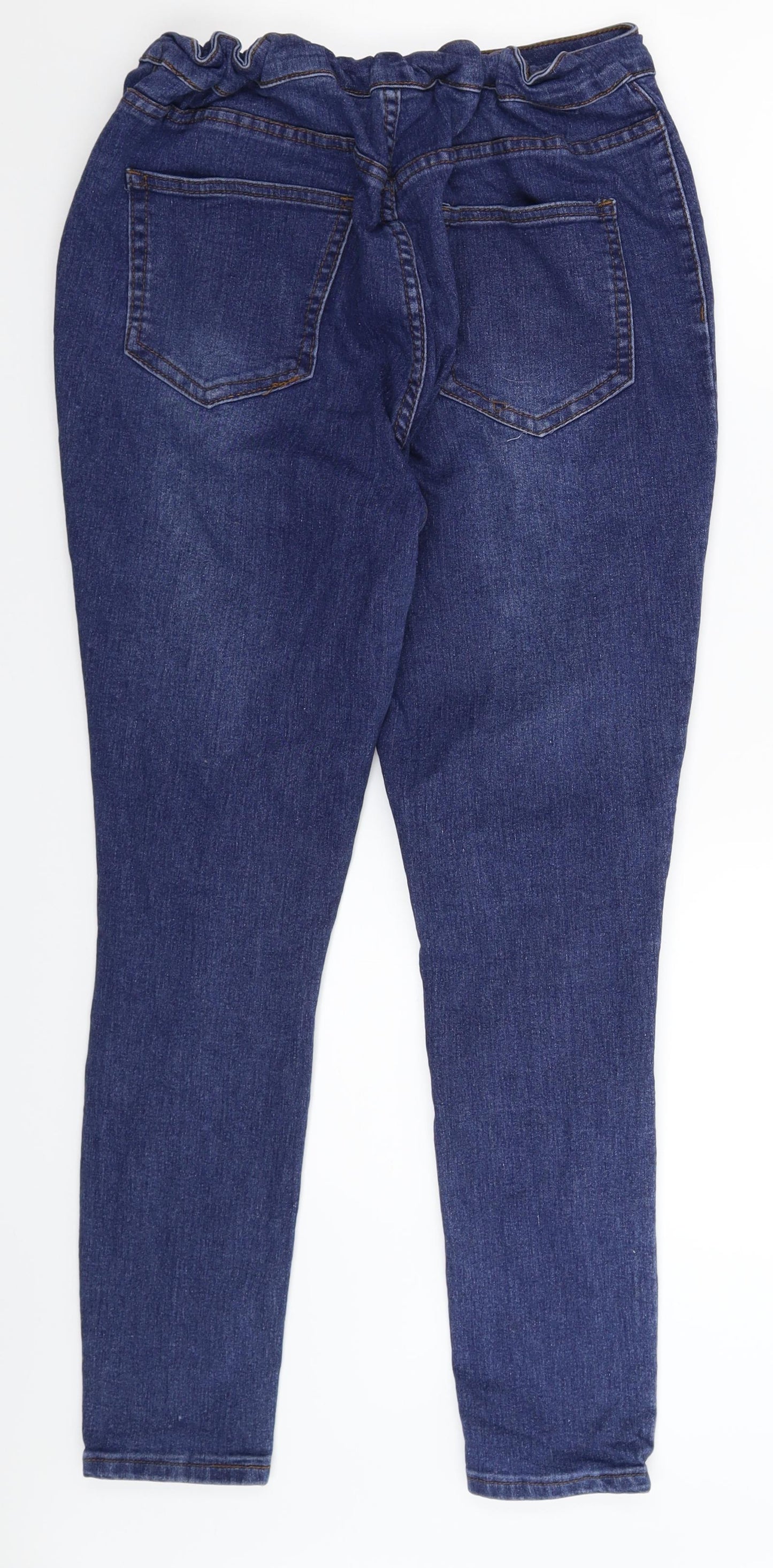 Preworn Womens Blue  Denim Skinny Jeans Size 30 in L27 in