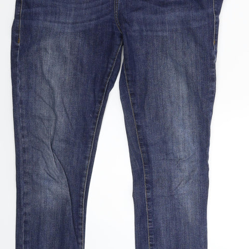 River Island Womens Blue  Denim Skinny Jeans Size 12 L27 in