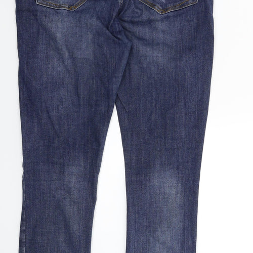 River Island Womens Blue  Denim Skinny Jeans Size 12 L27 in