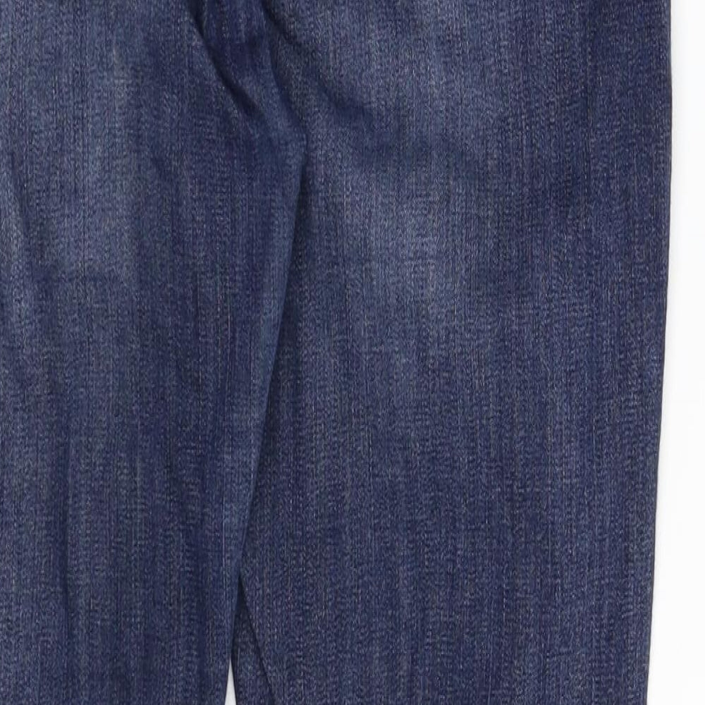 River Island Womens Blue  Denim Skinny Jeans Size 12 L27 in