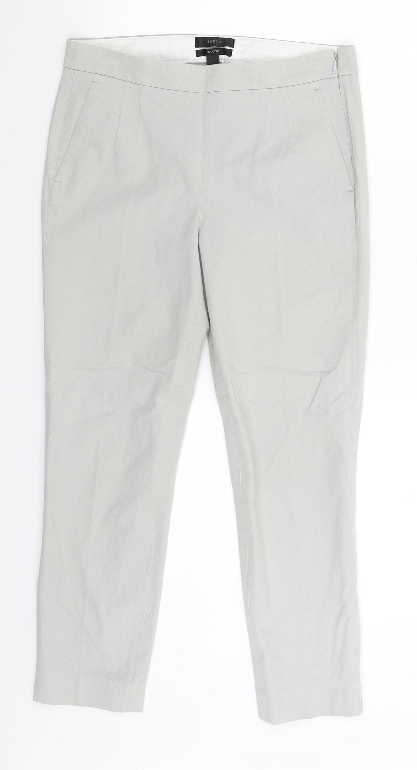 J.CREW Womens Grey   Trousers  Size 28 in L25 in