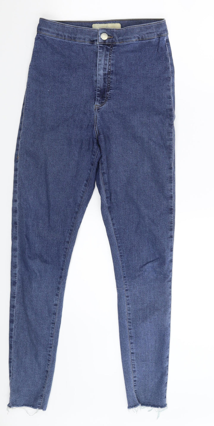 Topshop Womens Blue Denim Jegging Jeans Size 28 in L26 in