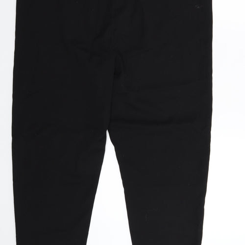 Preworn Womens Black   Trousers  Size 40 in L25 in