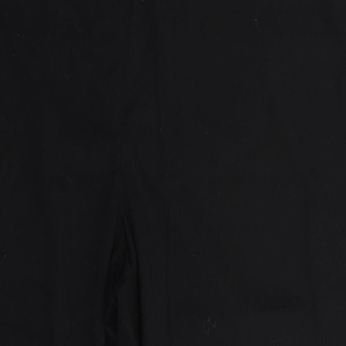 Preworn Womens Black   Trousers  Size 40 in L25 in