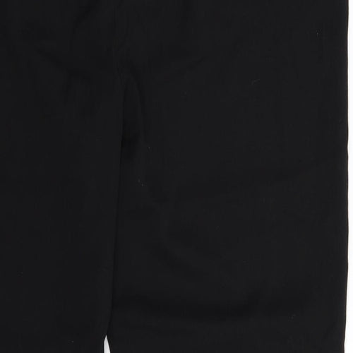 Preworn Womens Black   Trousers  Size 40 in L25 in
