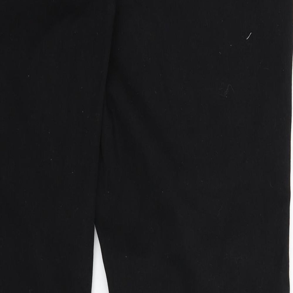 George Womens Black  Denim Bootcut Jeans Size 16 L29 in