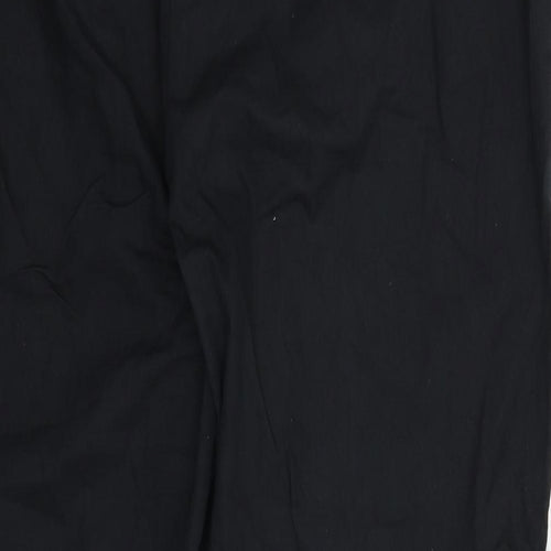 Marks and Spencer Womens Black   Cropped Trousers Size 20 L24 in