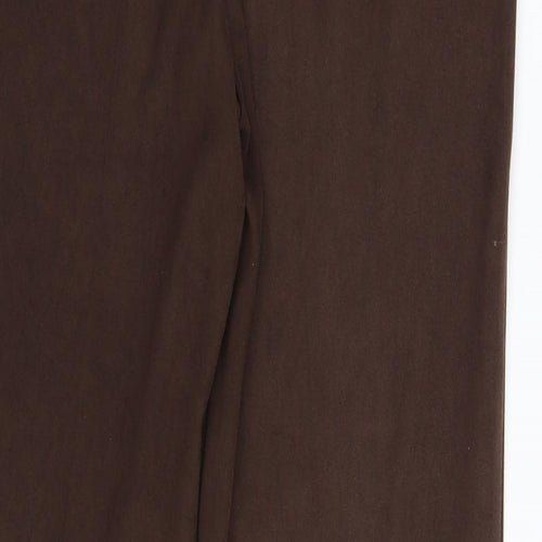 AMARANTO Womens Grey   Trousers  Size 12 L32 in