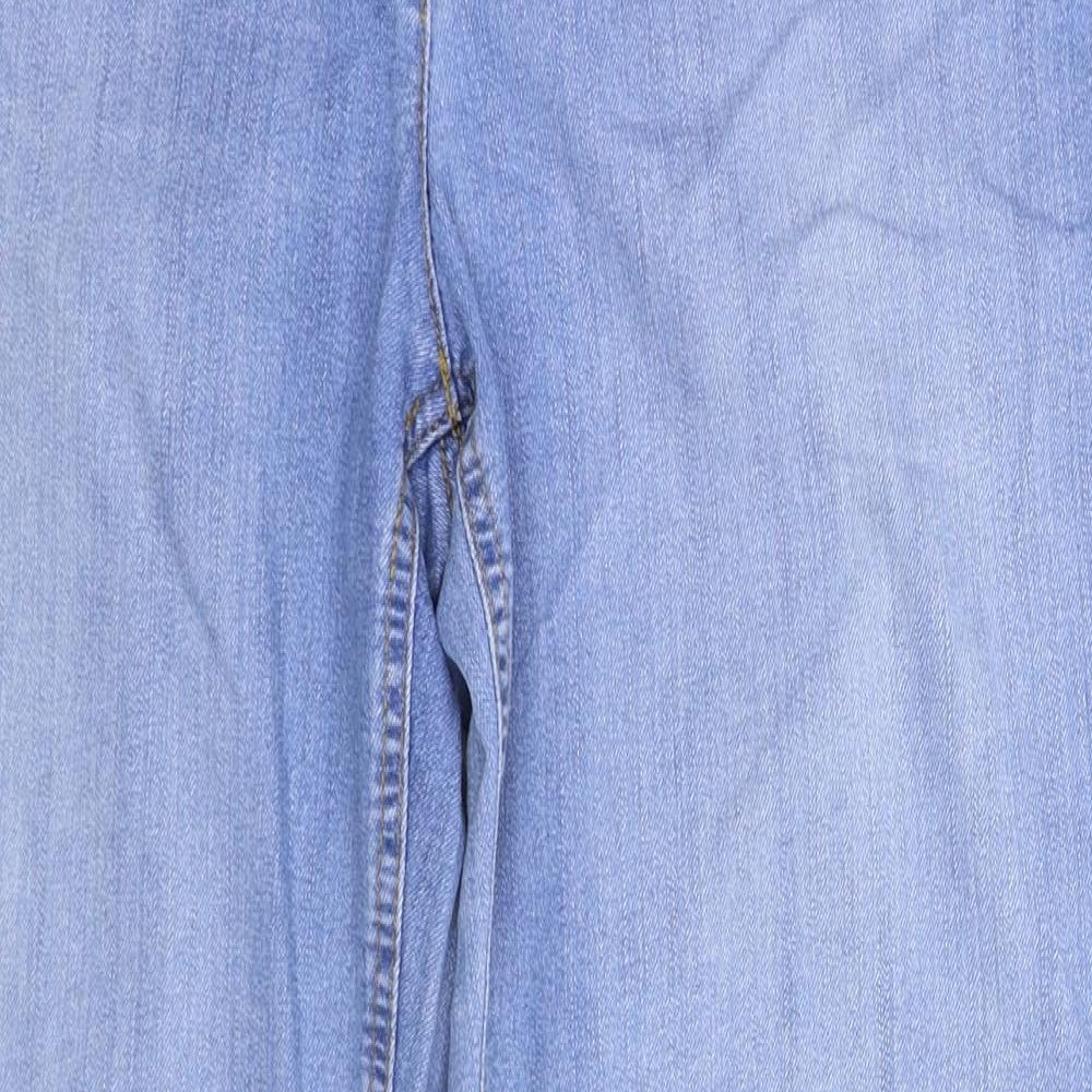 bonprix Womens Blue  Denim Straight Jeans Size 16 L30 in