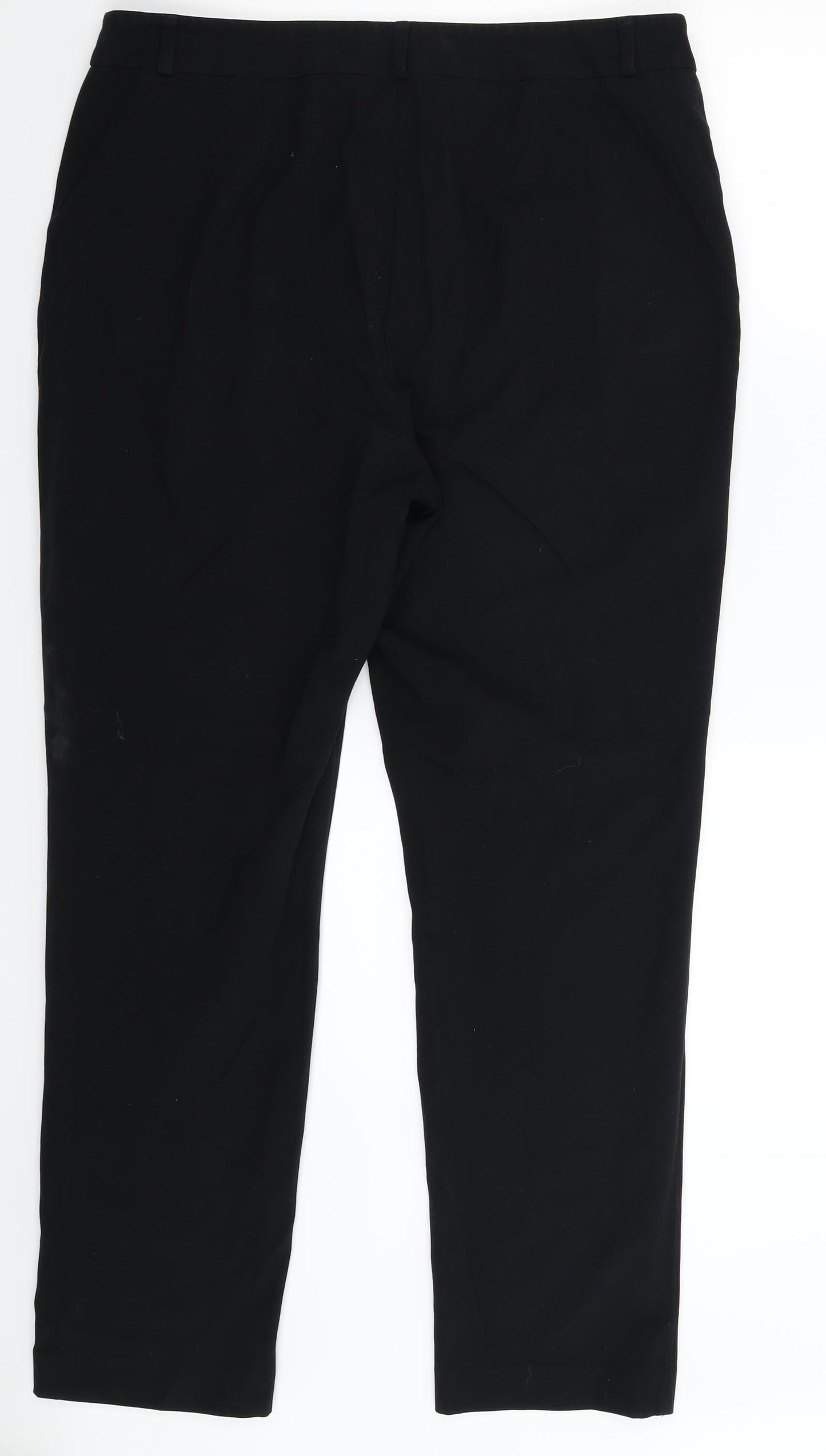 Marks and Spencer Womens Black   Trousers  Size 14 L30 in