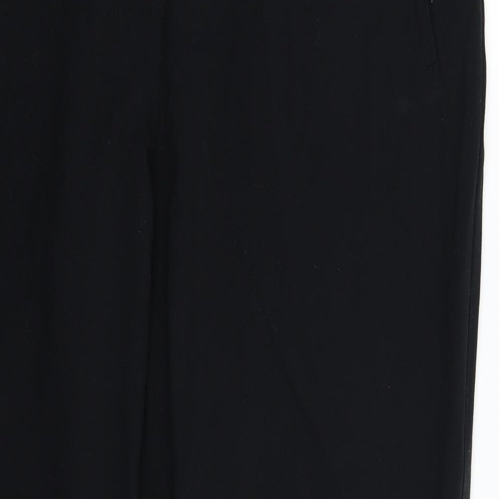 Marks and Spencer Womens Black   Trousers  Size 14 L30 in