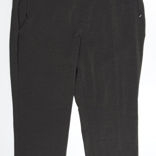 Marks and Spencer Womens Black   Trousers  Size 20 L28 in