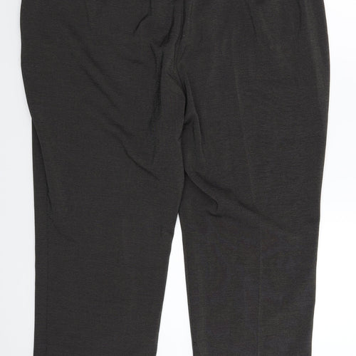 Marks and Spencer Womens Black   Trousers  Size 20 L28 in