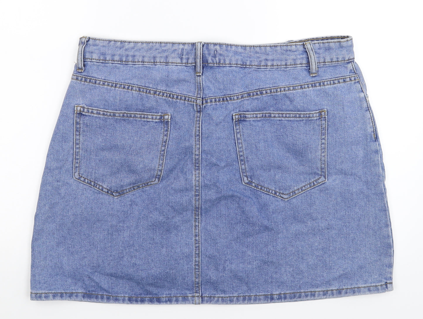 Denim Co Womens Blue  Denim A-Line Skirt Size 18