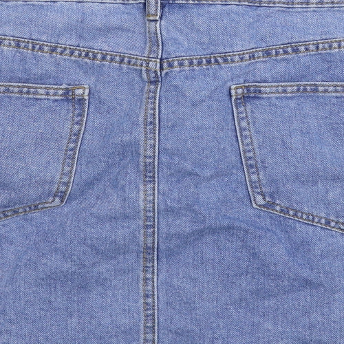 Denim Co Womens Blue  Denim A-Line Skirt Size 18