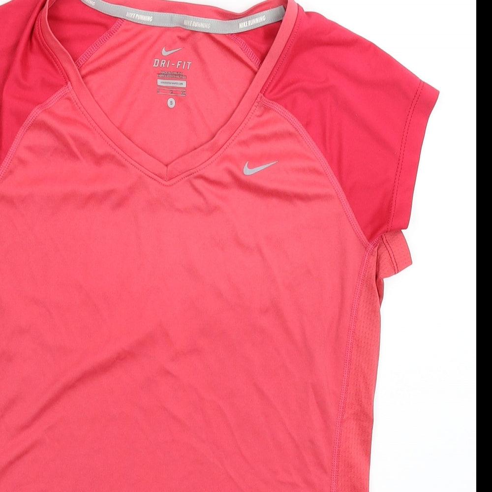 Nike Womens Pink   Basic T-Shirt Size S
