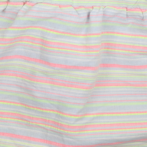 Nutmeg Girls Multicoloured Striped  A-Line Skirt Size 9-10 Years
