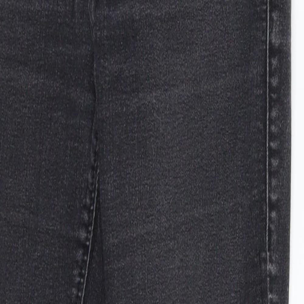 Topshop Womens Black  Denim Jegging Jeans Size 28 in L26 in