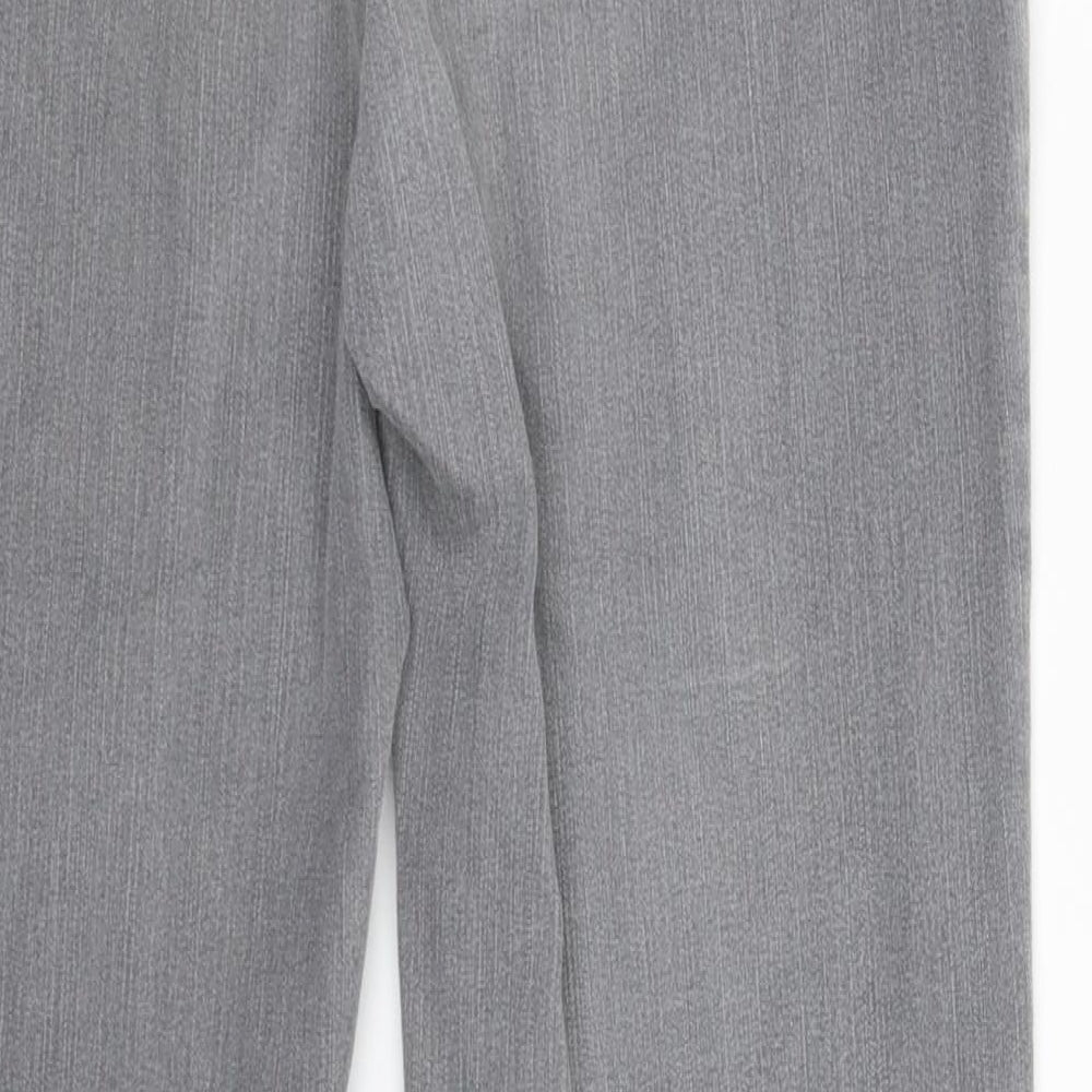 Per Una Womens Grey  Denim Bootcut Jeans Size 10 L29 in